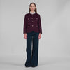 Jilliane Double-Faced Jacket Bordeaux