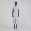 Milona Knit Maxi Dress Sky Blue