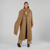 Uma Oversized Wool Coat Camel