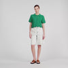 Campea Cropped Decorative Knit Jumper EMEURAUDE GREEN